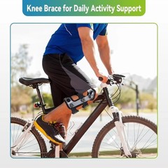 Komzer ACL Knee Brace XXL Right – Hinged ROM Orthosis for Ligament Injuries NEW