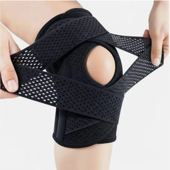 Bareform Knee Brace for Meniscus Support – Adjustable, Patella Stabilizer, Pain