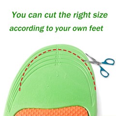 Orthotic Insoles Shoe Inserts Pad Heavy Duty Arch Support Sports Work Inner Sole