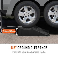 Engineered PP Ramp 5.5in Lift 20000lb Capacity for Truck Maintenance
