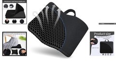 Breathable Honeycomb Gel Chair Cushion – Non-Slip, Pain Relief for Back Issues