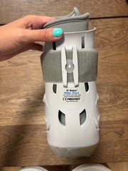Aircast SP Walker Boot Small 01A-S Gray with Hand Pump