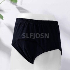 Cotton Incontinence Cloth Diaper Pants urine Leak-Proof for Women High Waisted