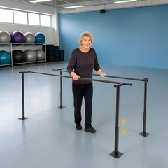 Walking Aid Parallel Bars Height Adjustable for Rehab&Walking Balance Issues
