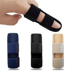 2PCS Finger Splint Support Brace customizable Finger Fix Strap Pain Relief Guard