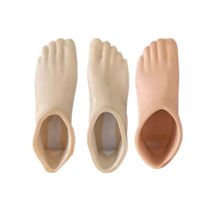 Universal Prosthetic Foot Shell for All Brands | Size 22–29 | Easy Fit Cover