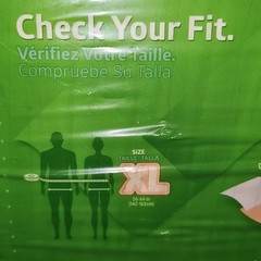 FitRight OptiFit Ultra Incontinence Briefs Unisex Heavy Absorbency XL 56in-64in