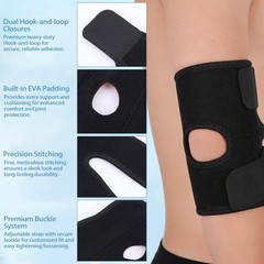 Elbow Brace for Tendonitis Women Men Elbow Pad Brace Support w/ Adjustable Strap