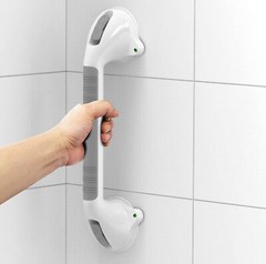 16.5Inch 2 Pack Suction Balance Assist Bathroom Handle, Bath Grab Bar