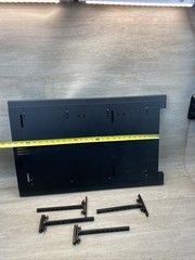 Quantum Edge Seat Rails/Frame/ Pan/ T Bolt mounts for Power Wheelchair Base