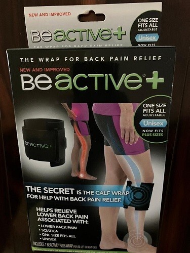 BeActive Plus Calf Wrap – Black (BA-1000)