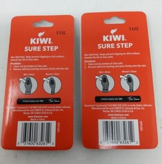 KIWI Sure Step Non-Skid Shoe Pads for Men or Women Shoes – 4 Pairs Total