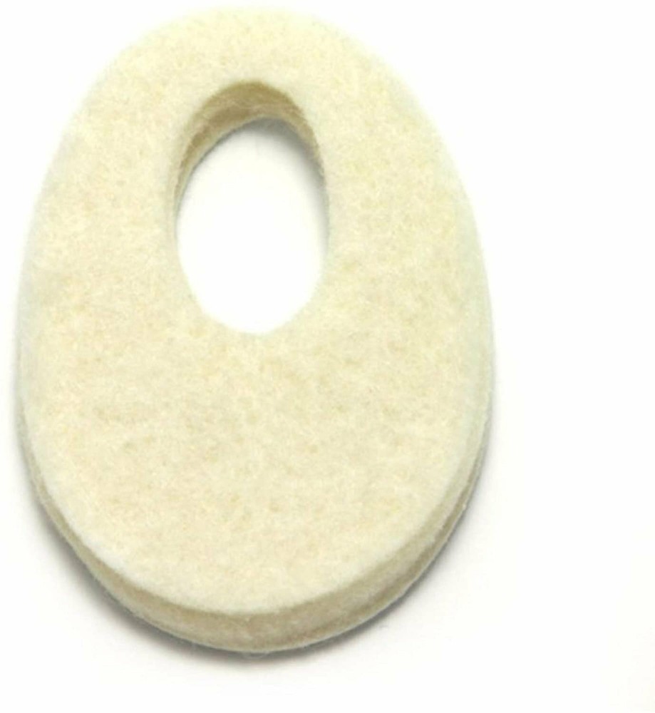 Oval Shaped Felt Callus Protective Pads – Adhesive – 1/8″ Thick