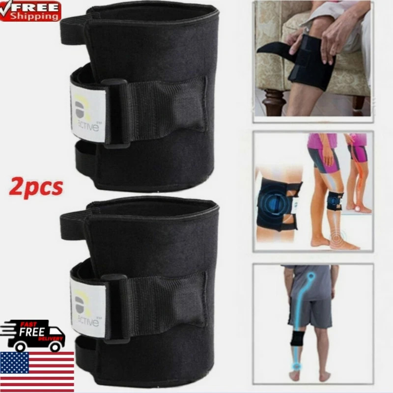 2 PCS BeActive Plus AS SEEN ON TV Pressure Point Brace Relieve Acupressure Leg