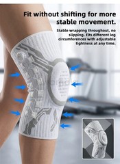 Smart Knob-Type Sports Knee Brace For Joint Pain Meniscus Tear Running Sports