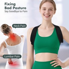 Breathable Posture Corrector for Men & Women, Back & Shoulder Support