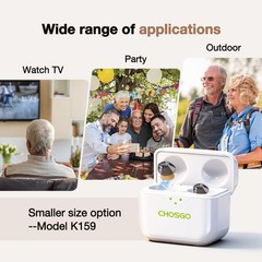 New Hearing aids Smart Advanced hearing loss help Professional CIC for elderly