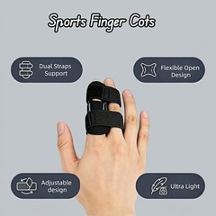 Upgraded Trigger Finger Splint with 2 Metal Stays – Adjustable Finger Brace for
