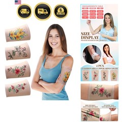 4 Pcs PICC Line Cover Sleeve PICC Upper Arm Cover Soft Breathable Elastic Lin…