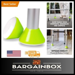 Durable Walker Glide Caps – Pack of 2 for Enhanced Indoor/Outdoor Mobility