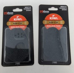 KIWI Sure Step Non-Skid Shoe Pads for Men or Women Shoes – 4 Pairs Total