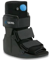 United Ortho Short Air Cam Walker Fracture Boot, Large, Black New USA1411X