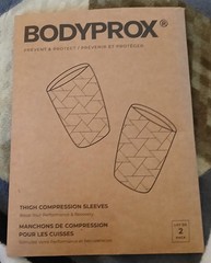 BODYPROX Thigh Compression Sleeves-Small-1 Pair-NEW IN ORIG BOX