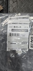 Advanced Ortho Hinged ROM Post Op Right Medium Knee Brace Immobilizer ACL L1845