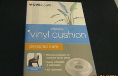 CVS Health Vinyl Ring Cushion, Personal Care new in pkg.