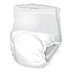 McKesson Adult Disposable Pull On Up Underwear Diapers M Heavy Absorbency 80 Ct