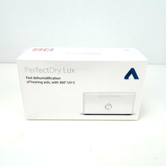 PerfectDry Lux Hearing Aid Dryer Dehumidifier UV-C Cleaner ADCO Sealed NEW