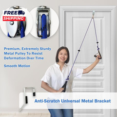 Shoulder Pulley for Physical Therapy Pulleys for Shoulder Rehab over Door