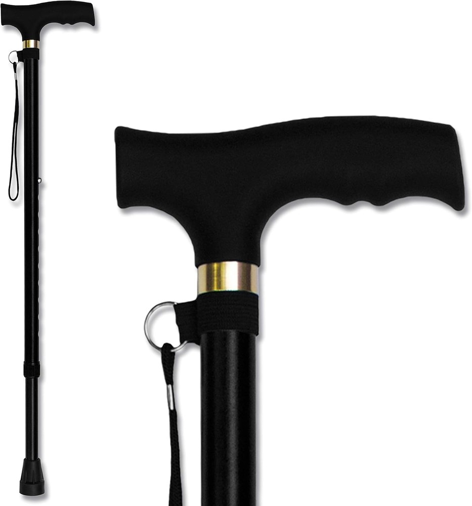 Lightweight Height Adjustable Corrosion Resistant Aluminum Walking Cane
