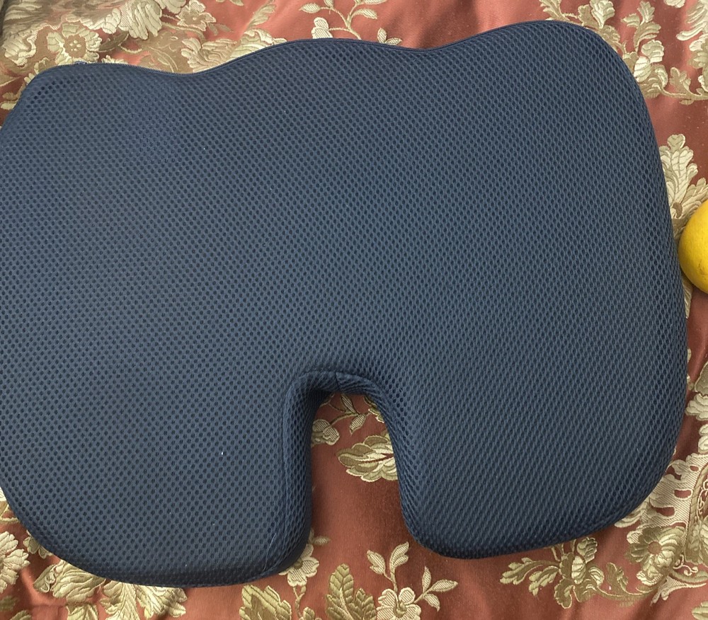 Cushion Lab Pressure Relief Seat Cushion – Memory Foam – Black
