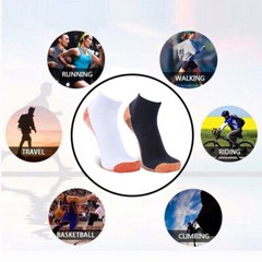 Copper Compression Support Socks 20-30mmHg Graduated Plantar Fasciitis Men Women