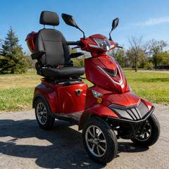 1000W Long Range Electric Mobility Scooter 4Wheel All Terrain For Seniors Adults