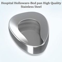 Washable Bed Pan Hospital Home Bed Pan Steel Bedsore Toilet Adult Ladies Bed Pan