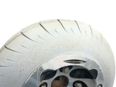 Quickie SunRise P222 SE Pair Rear Drive Wheels Power Wheelchair