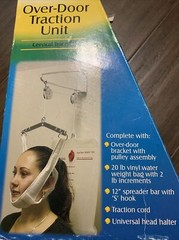 Over Door Traction Unit Cervical Decompression Traction Kit ALEX DME Adjustable