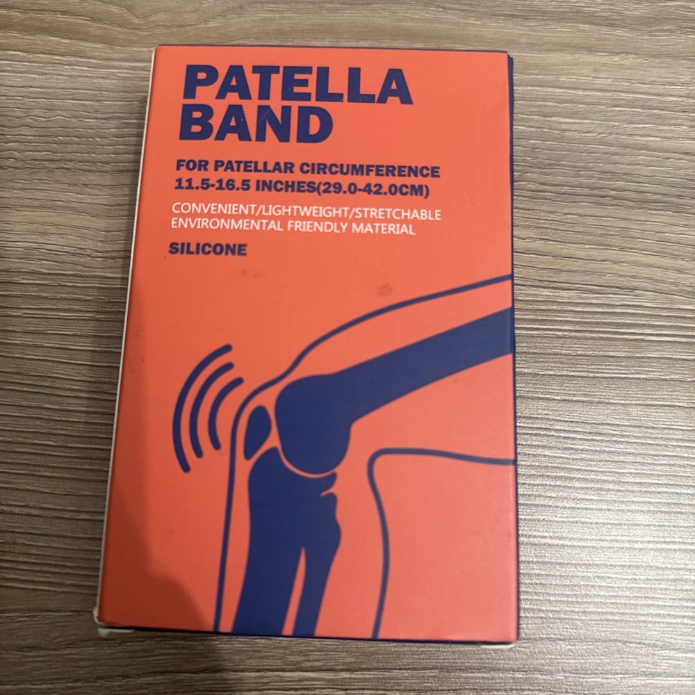 Patella Band Black 11.5-16.5 Inches