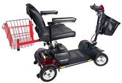Large Rear Basket For Mobility Scooters – RED