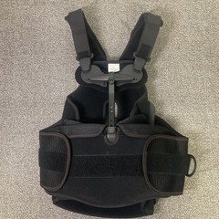 DonJoy Back Brace II TLSO Small Black with Shoulder Straps Thoracic Support