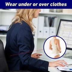 Neo-G Dorsolumbar Support Brace – Back Support For Early Kyphosis, Rounded Sh…
