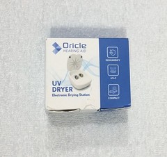 ORICLE UV Hearing Aid Dryer+Sanitizer Station Removes Moisture From Hearing Aids