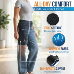 5 in 1 Hip Brace for Women Men Sciatica Pain Relief Devices – Adjustable Groi…