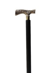® Walking Cane Ebony Wood Black T Shape Brass Handle | Tone Natural Wooden Ca…