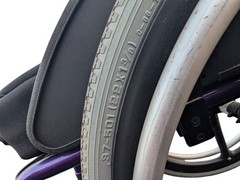 TiLite Twist Purple 10″x 13″ Pediatric Kids Wheelchair Anti Tip Bars Lightweight
