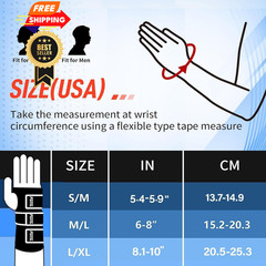 FEATOL Wrist Brace Hand Brace, Carpal Tunnel Medium/Large (Pack of 1)