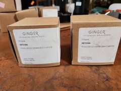 Set Of 2 Ginger Decorative Ring for Empire Grab Bars Satin Nickel – 0672/SN