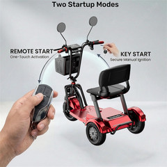 Daibot 1000W 3 Wheel Foldable Mobility Scooter for Adult Senior Electric